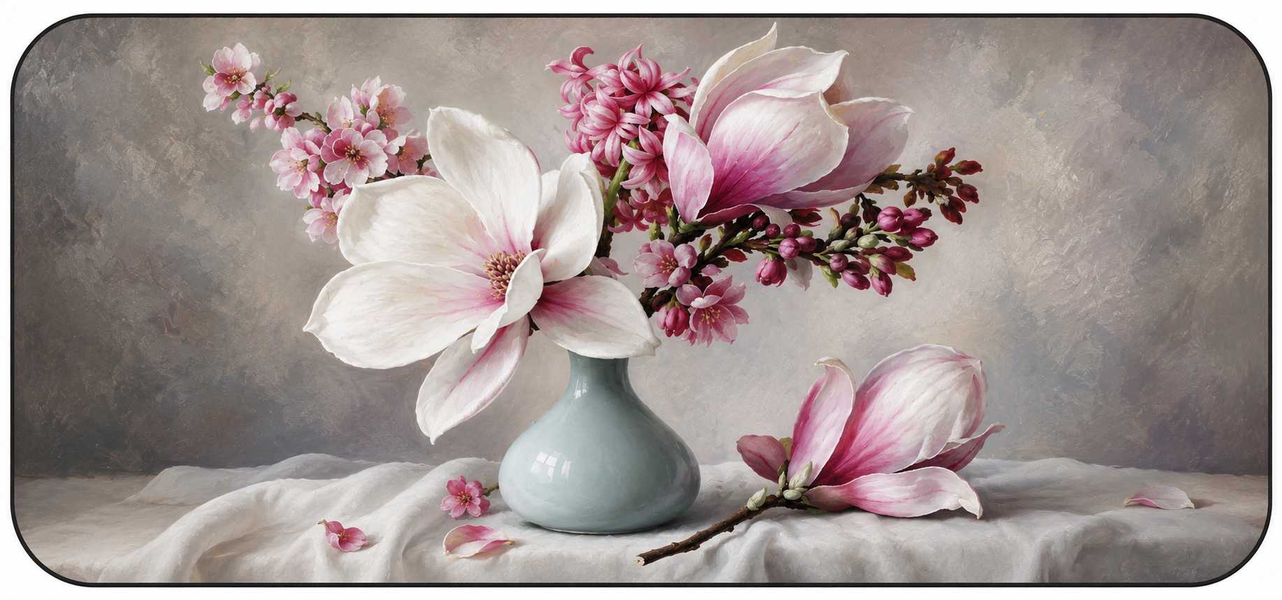 Cherry Bloom Desk Mat